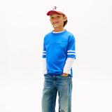 Tommy Hilfiger Varisity Stripes T-Shirt - Empire Blue