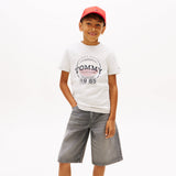 Tommy Hilfiger Basketball T-Shirt - Light Grey Heather