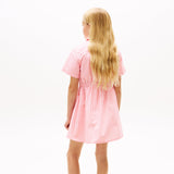 Tommy Hilfiger Poplin Kjole - Tropical Blush Stripes
