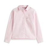 Tommy Hilfiger Poplin Skjorte - Pearly Pink