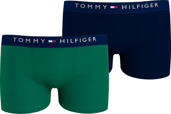 Tommy Hilfiger Boxershorts, 2-pack - Nouveau Green/Des Sky