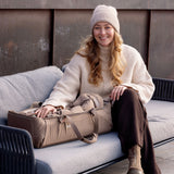 Voksi Carry Me Babylift - Walnut Leaf