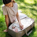 Voksi Carry Me Babylift - Walnut Leaf