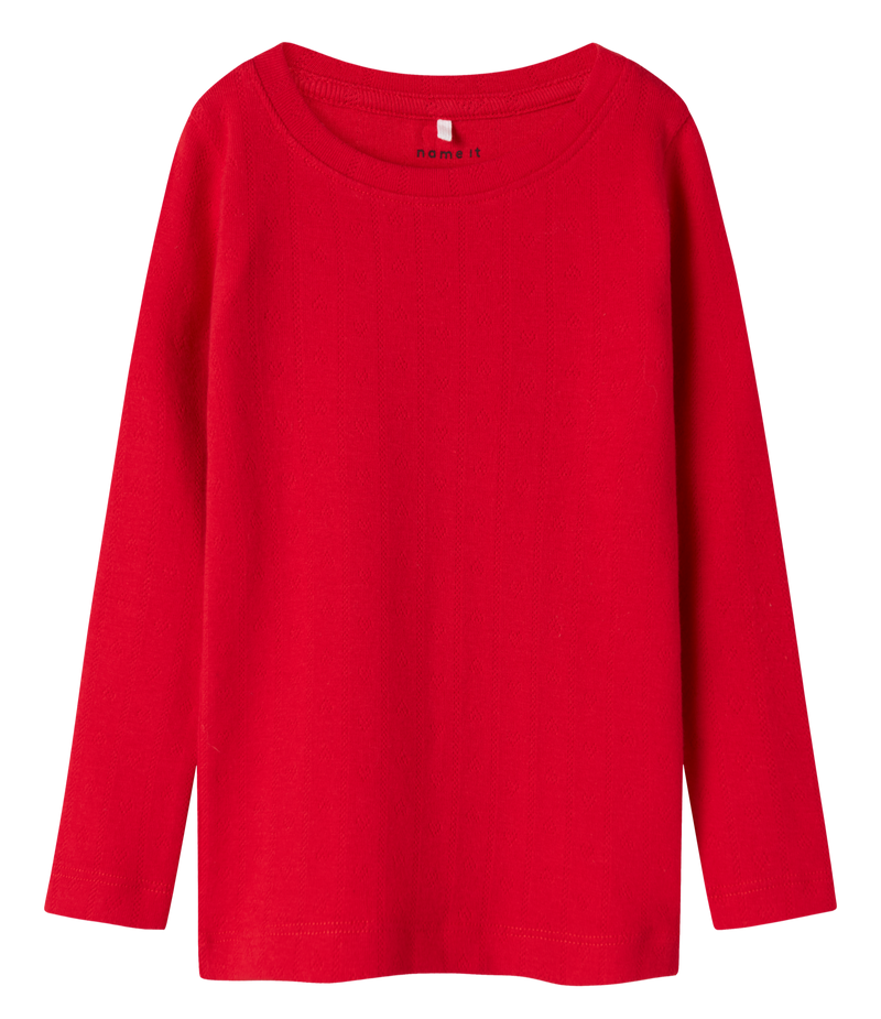 Name It Dagne Bluse - Chinese Red