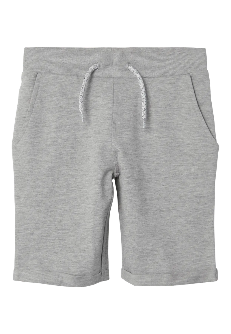 Name It Vermo Sweat Shorts - Grey Melange