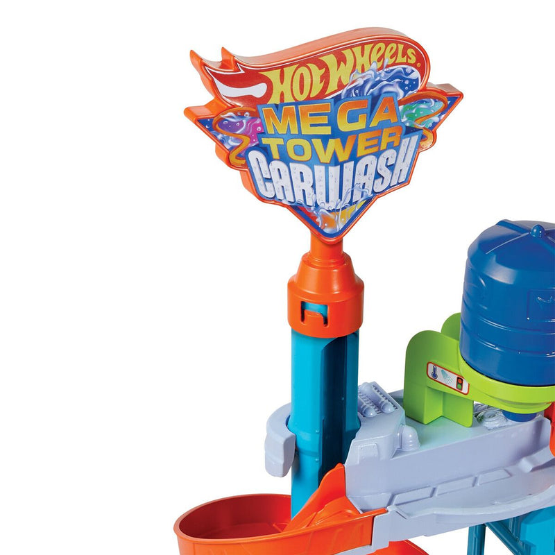 Hot Wheels City Mega Tower Car Wash