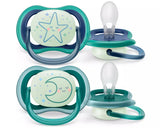 Philips Avent Ultra Air Night Sut, 2-pack - 6-18 mdr.