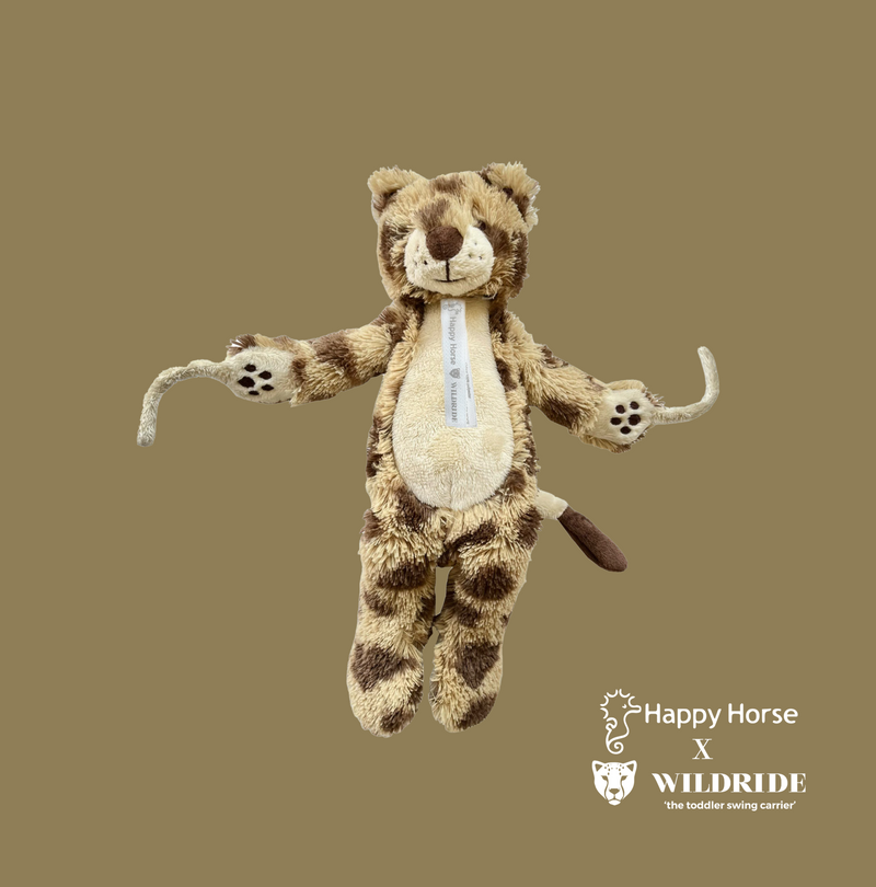 Wildride The Toddler Swing Bæresele inkl bamse - Cheetah