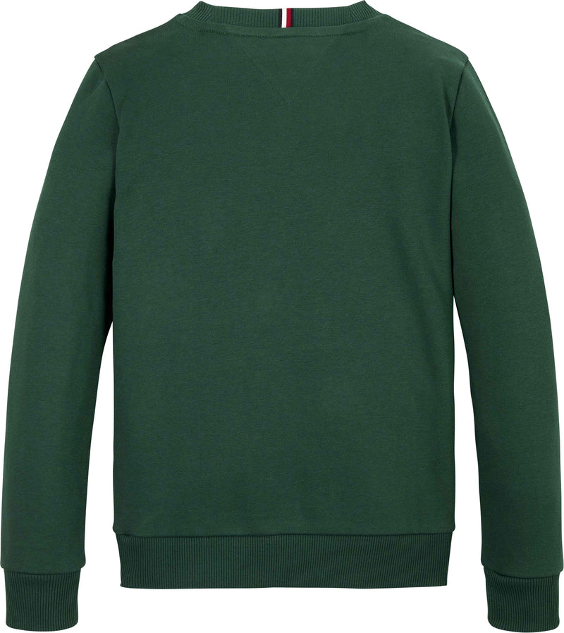 Tommy Hilfiger Logo Embr Sweatshirt - Ornamental Green