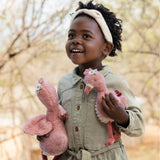 Little Dutch Krammedyr, Flamingo - Safari Friends