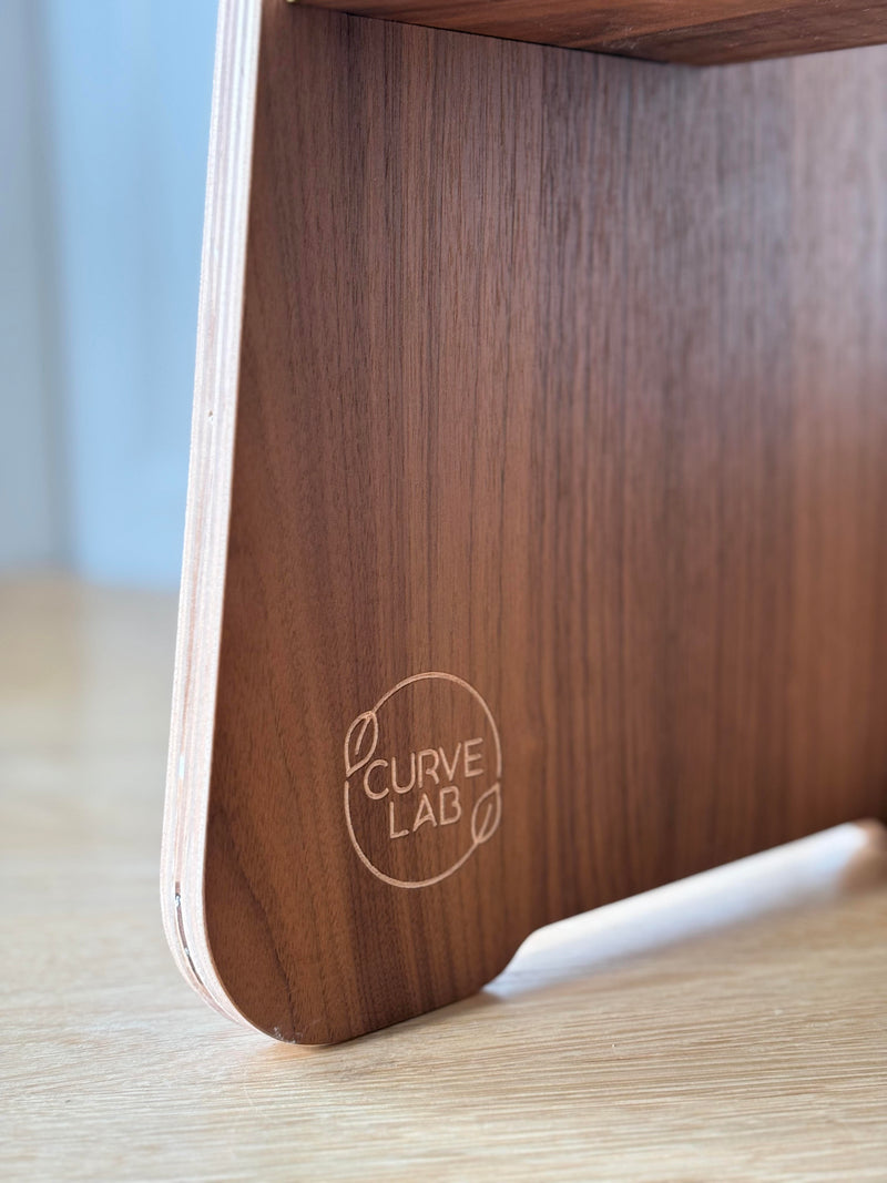 Curve Lab Learning Curve Læringstårn - Walnut Oak