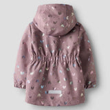 Name it Maxi Jakke - Grape Shake Rainbow