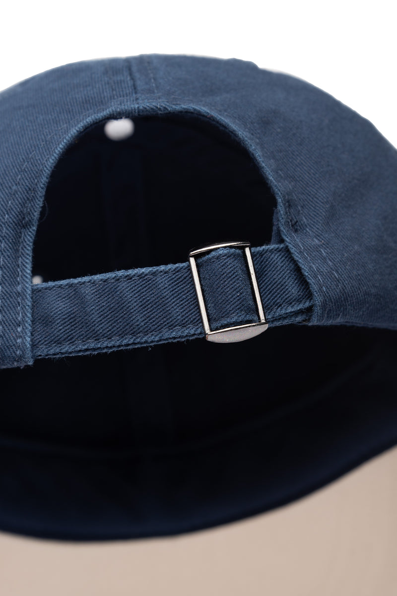 Wood Wood Sim Arch Kids Cap - Navy