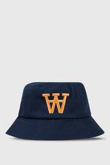 Wood Wood Val AA Kids Bucket Hat - Navy