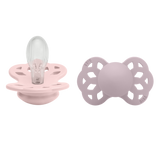 Bibs Infinity Silicone, 2-pack - Blossom/Dusky Lilac