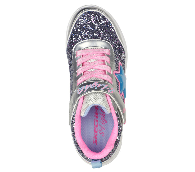 glæde Logisk Faciliteter Skechers Girls Glimmer Sneakers - Silver Pink