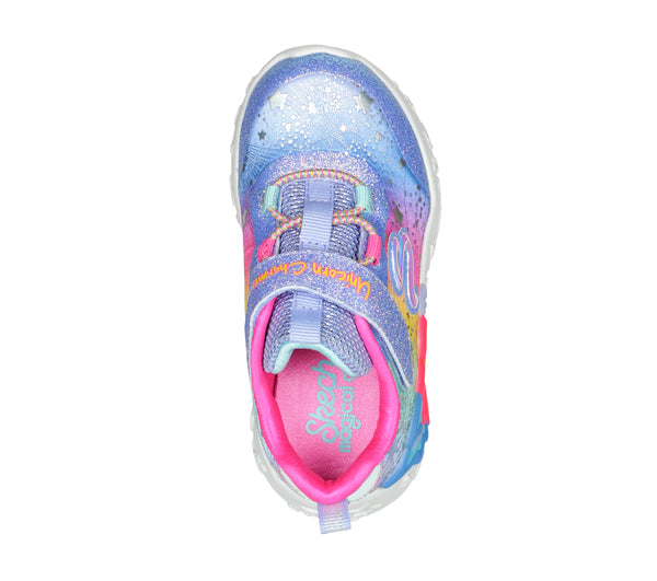 Skechers Girls Unicorn Twilight Dream Sneakers - Blue Multi