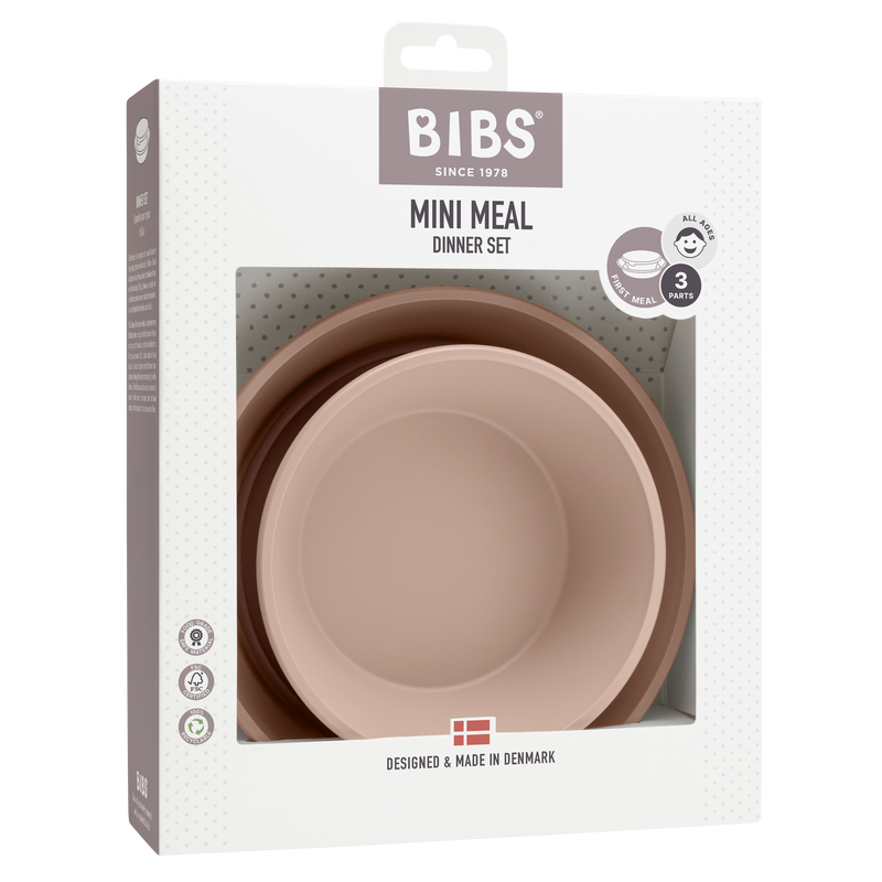 Bibs Tallerken-sæt - Blush