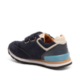 bisgaard Winston S Velcro Sneakers - Navy Blue