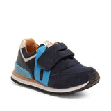 bisgaard Winston S Velcro Sneakers - Navy Blue
