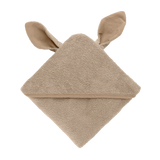 Bibs Kangaroo Hoodie Baby Håndklæde - Vanilla