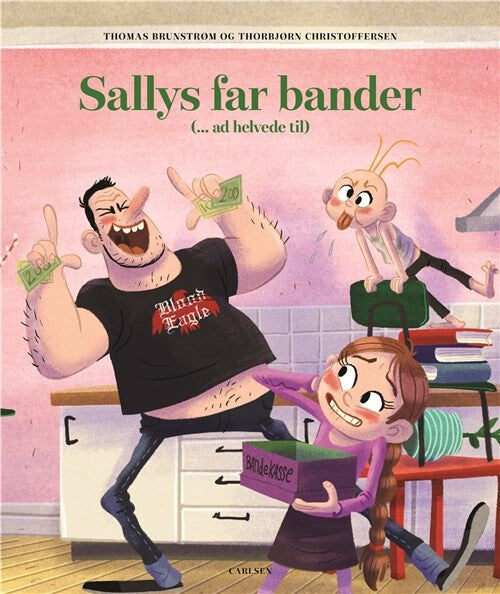 Forlaget Carlsen Sallys far bander