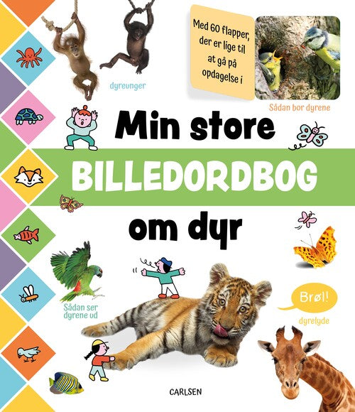 Forlaget Carlsen Min store billedordbog om dyr