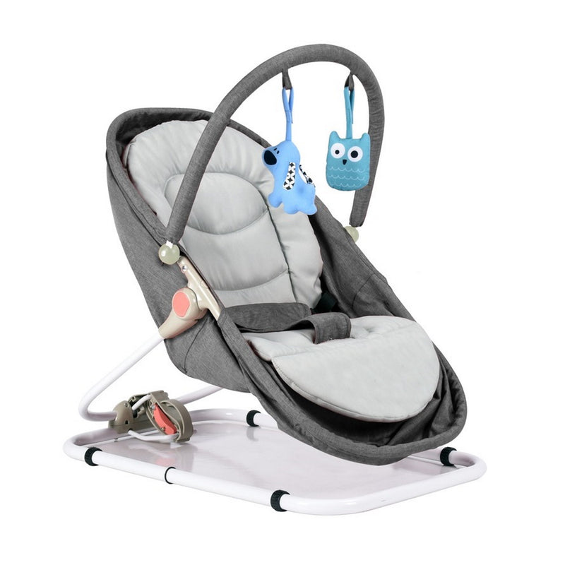Basson Baby Asleep Baby Bouncer - Grey