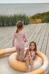 Liewood Savannah Pool - Stripe: Peach/sandy/yellow mellow