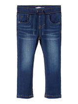 Name It Ryan Slim Sweat Jeans - Dark Blue Denim