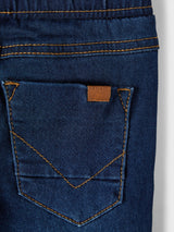 Name It Ryan Slim Sweat Jeans - Dark Blue Denim