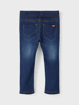 Name It Ryan Slim Sweat Jeans - Dark Blue Denim