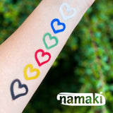 Namaki Ansigsmalings blyanter - Rainbow