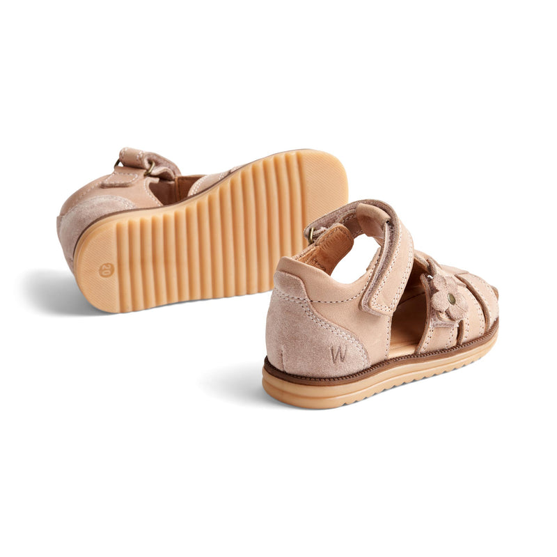 Wheat Sky Sandal - Flower Beige Rose