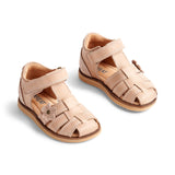 Wheat Sky Sandal - Flower Beige Rose