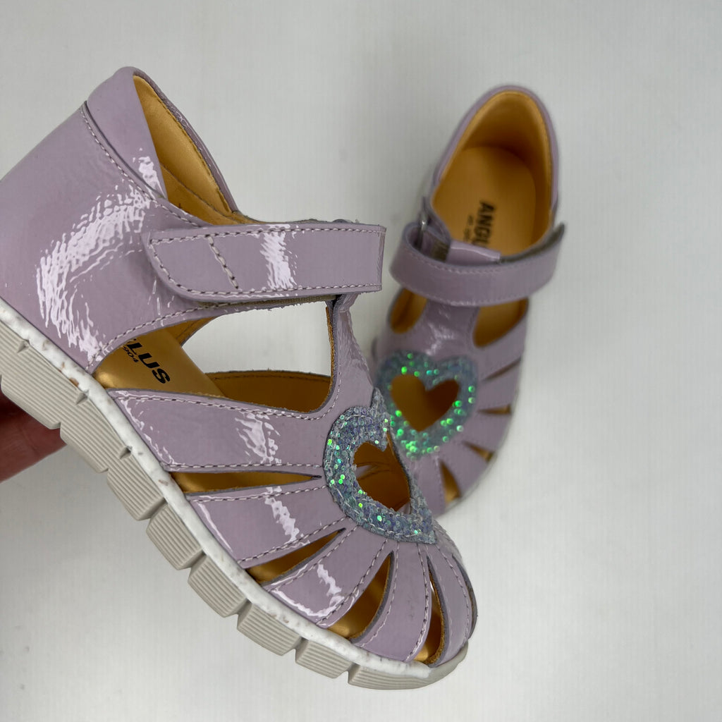 Sandaler Lys Lila/Mint Glitter